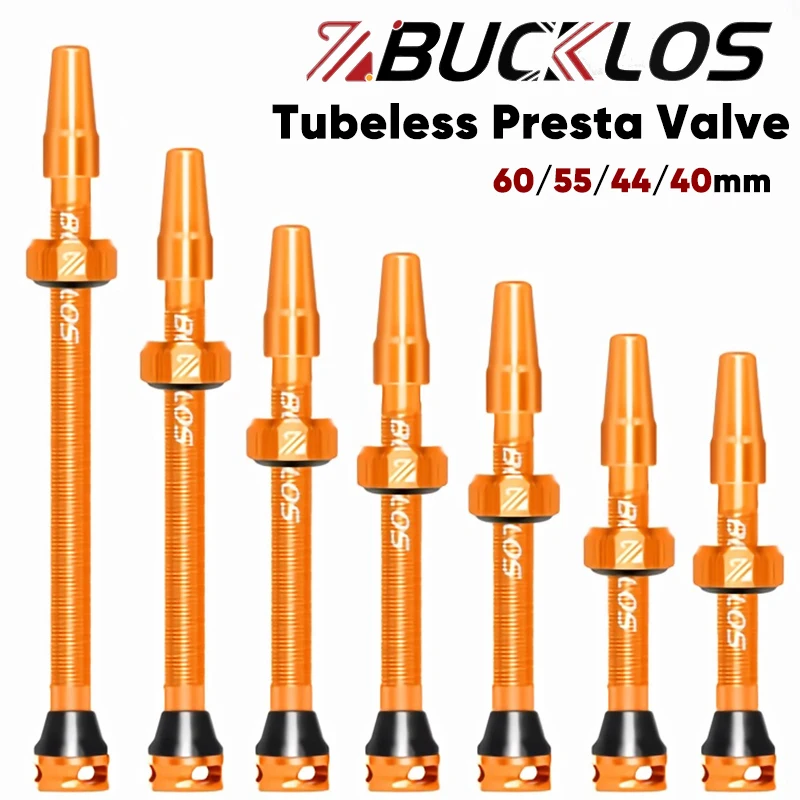 Tubeless Valve Core - BUCKLOS 자전거 프레스타 밸브, CNC 알루미늄