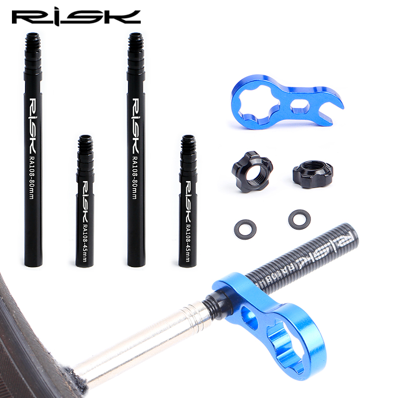 Tubeless Valve Core - RISK 자전거 프레스타 밸브 연장 폴