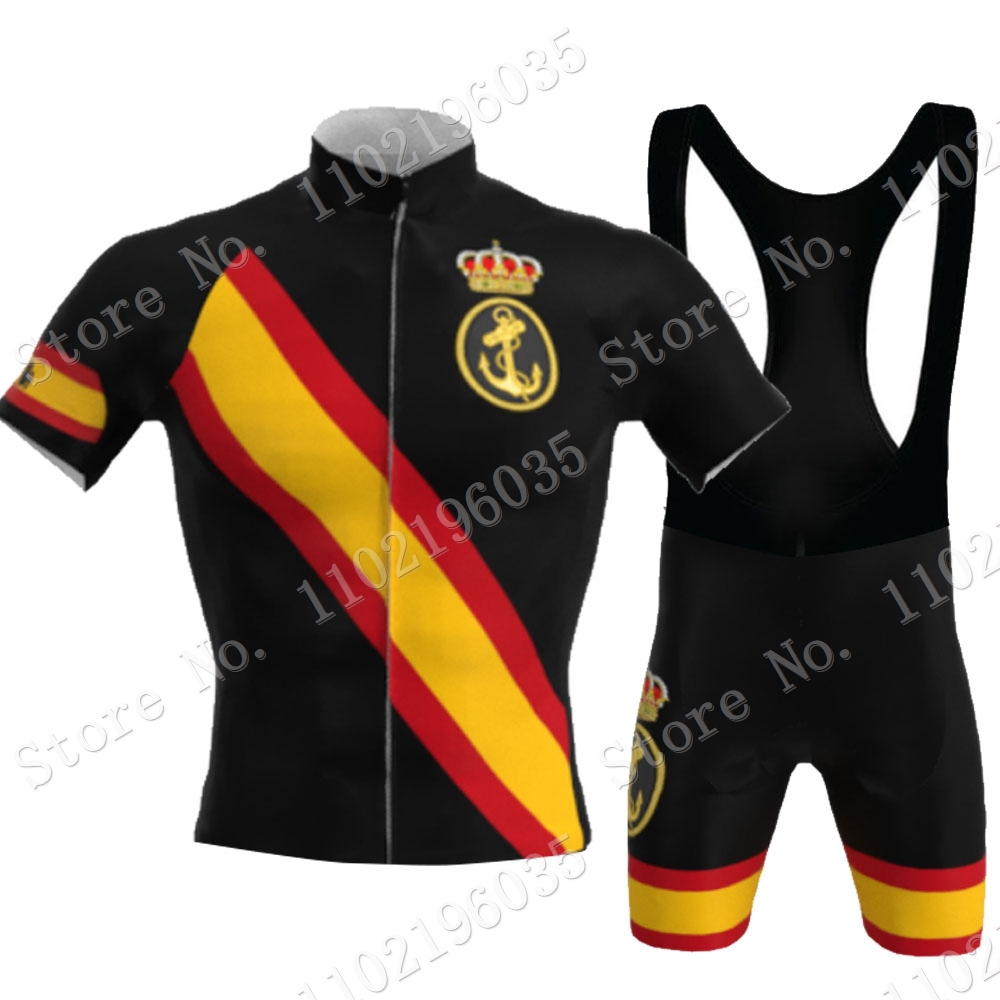 Mountain Biking Apparel - 블랙 Armada Espana 2023 사이클링 저지