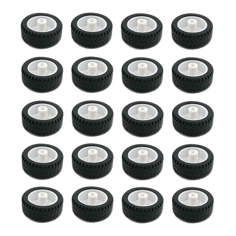 Tire Insert Foam - 20pcs 미니 자동차 바퀴 DIY 장난감
