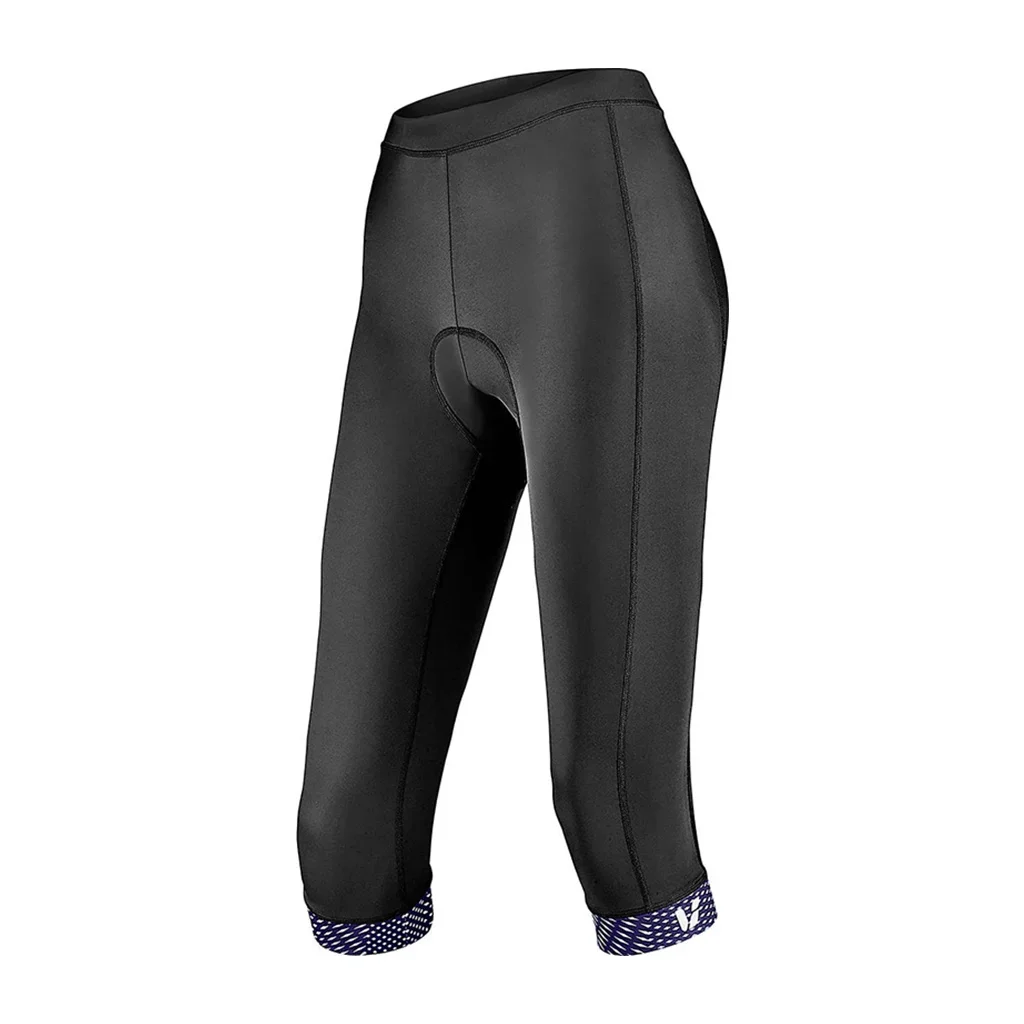Mountain Biking Knee And Elbow Pads - Liv 사이클링 3/4 블랙 팬츠, 무릎