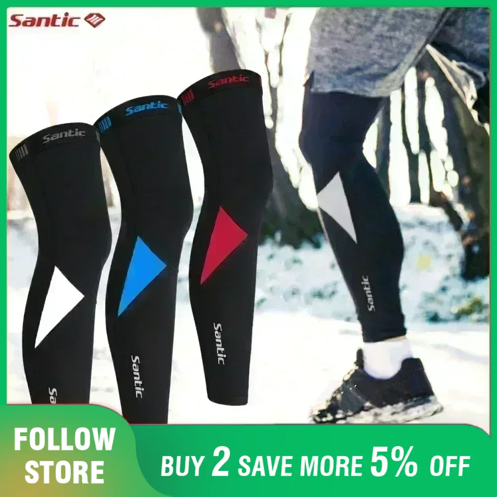 Mountain Biking Protective Gear - 산틱 사이클링 레그 워머, 열 양털