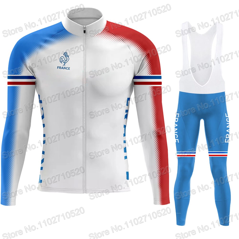 Mountain Biking Apparel - 프랑스 국가 대표팀 2025 사이클링 저지
