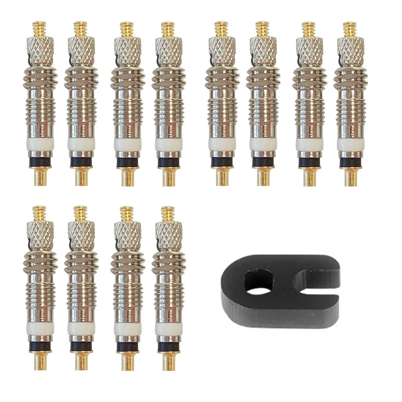 Tubeless Valve Core - 6/12pcs 자전거 이동식 Presta 밸브 코어