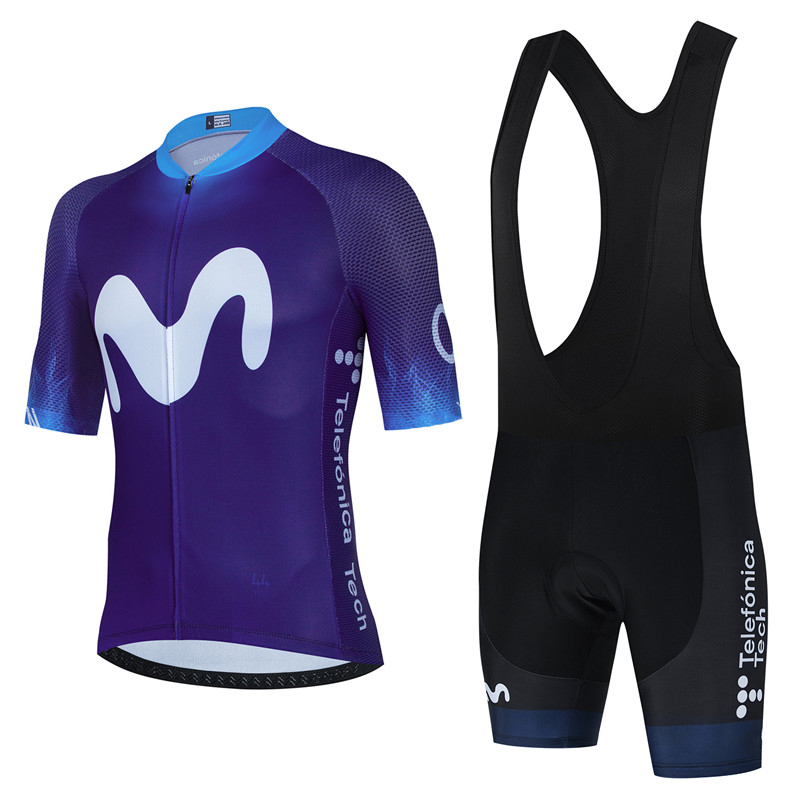 Movistar 사이클링 저지 세트, MTB 자전거 브 - Mountain Biking Apparel 리뷰 및 가격