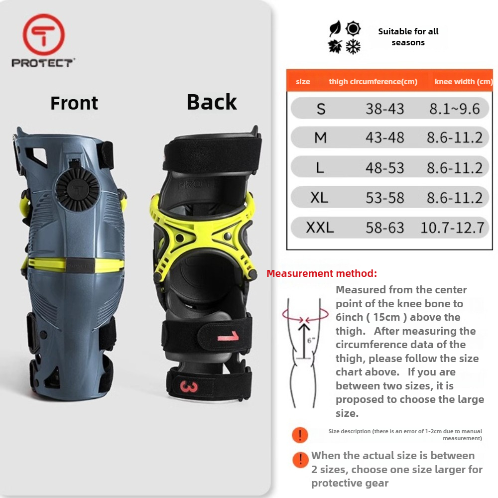 GYR 안전 슬개골 스켈레톤 오프로드 오토바이 레이싱  - Mountain Biking Knee And Elbow Pads 리뷰 및 가격