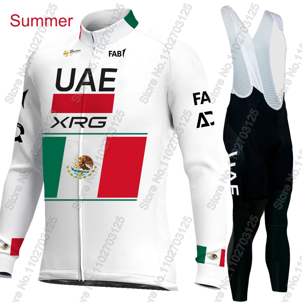 UAE 팀 사이클링 2026 멕시코 저지 세트 남성용  - Mountain Biking Apparel 리뷰 및 가격