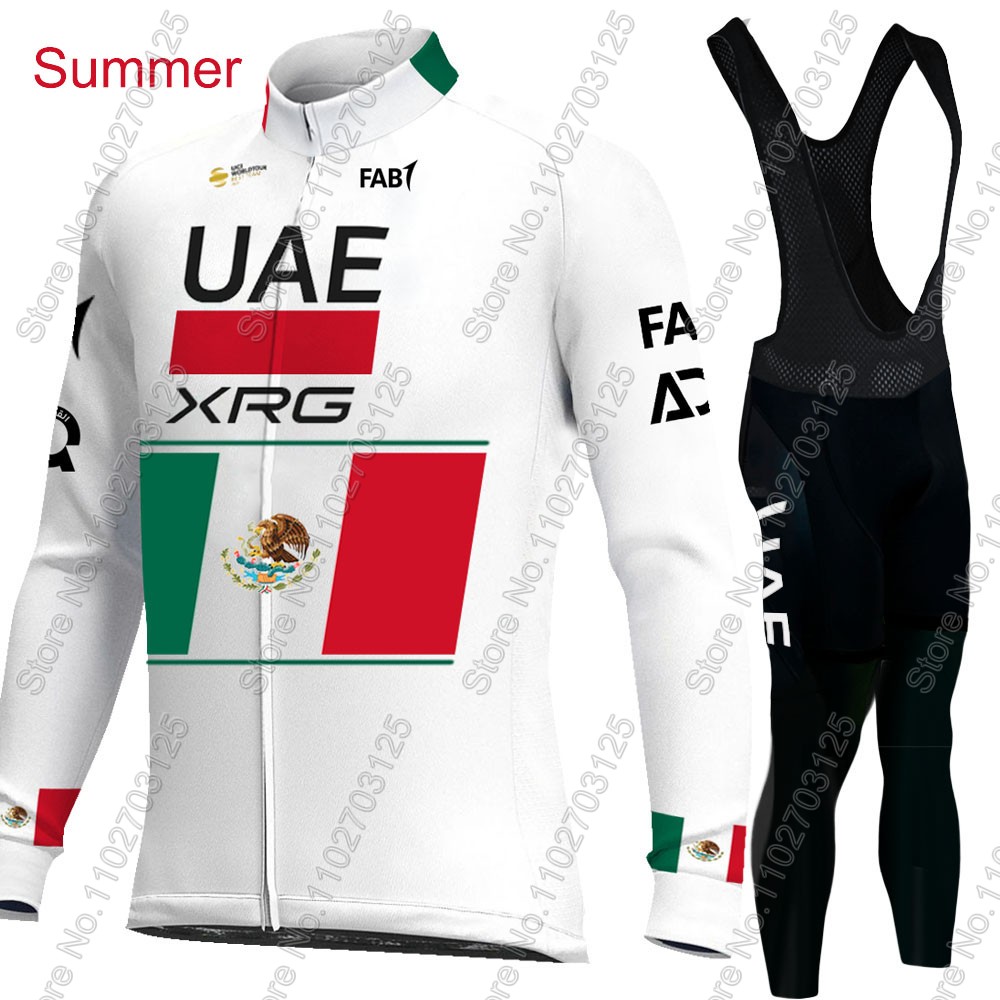 UAE 팀 사이클링 2026 멕시코 저지 세트 남성용  - Mountain Biking Apparel 리뷰 및 가격