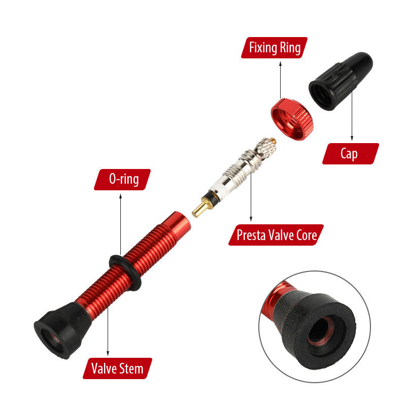 자전거 튜브리스 프레스타 밸브 스템 40 44 48 6 - Tubeless Valve Core 리뷰 및 가격