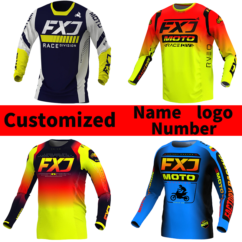 FXJ Motocross 저지 오프로드 mx 유니폼 흰 - Mountain Biking Videos 리뷰 및 가격