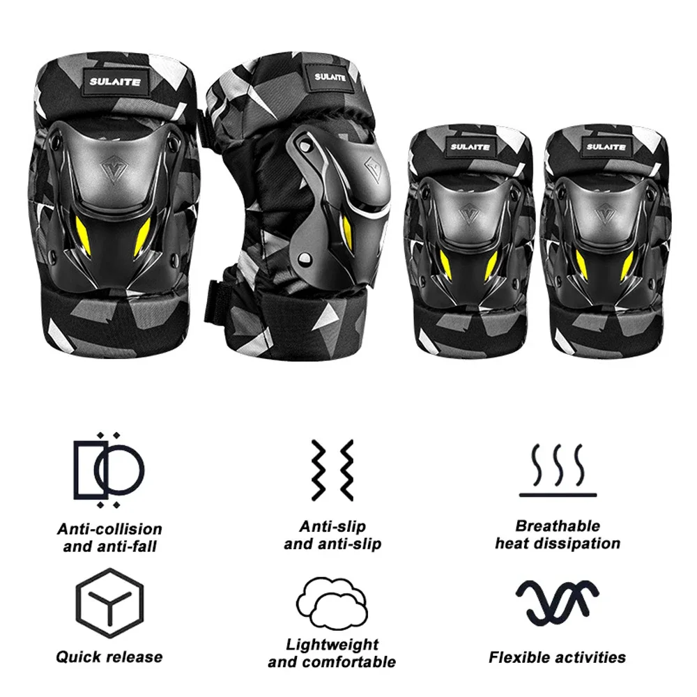 프리미엄 오토바이 라이딩 기어 - 최상의 보호력! 무릎 - Mountain Biking Knee And Elbow Pads 리뷰 및 가격