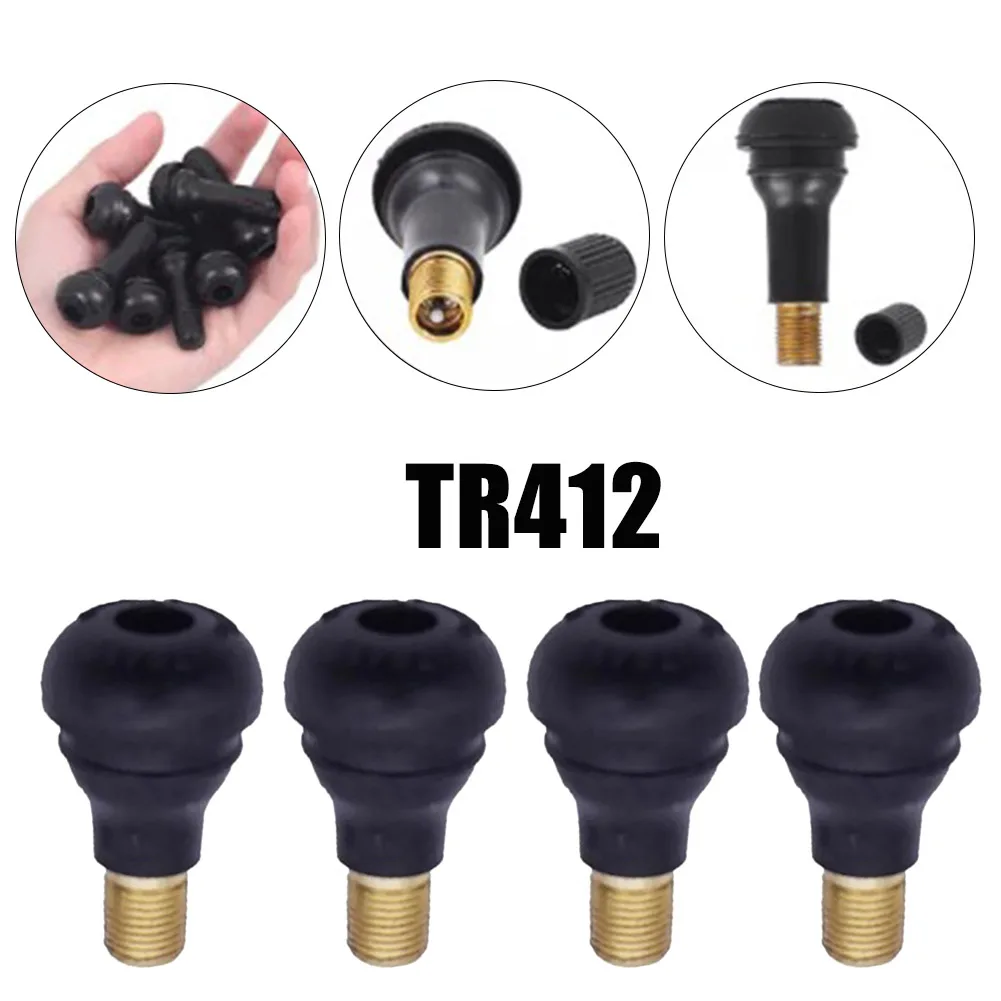 4Pcs 유니버설 TR412 스냅인 자동차 튜브리스 타 - Tubeless Valve Core 리뷰 및 가격
