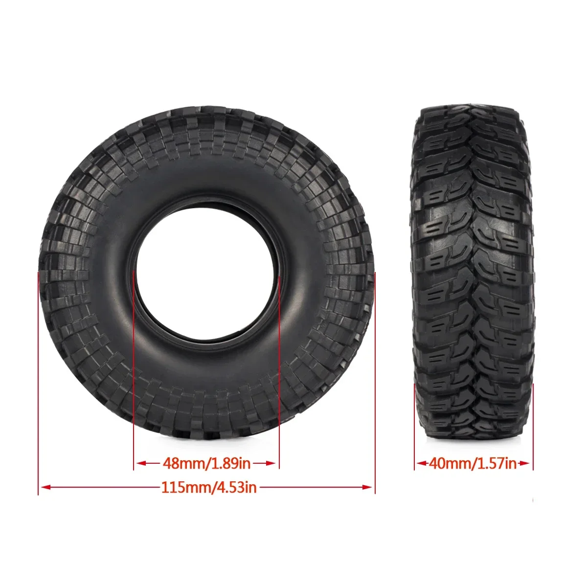 비드락 휠용 삽입 폼이 있는 고무 타이어, 림 1/10 - Tire Insert Foam 리뷰 및 가격