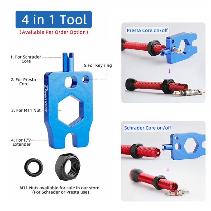 Deemount Presta 밸브 코어 황동 FV 노즐 - Tubeless Valve Core 리뷰 및 가격