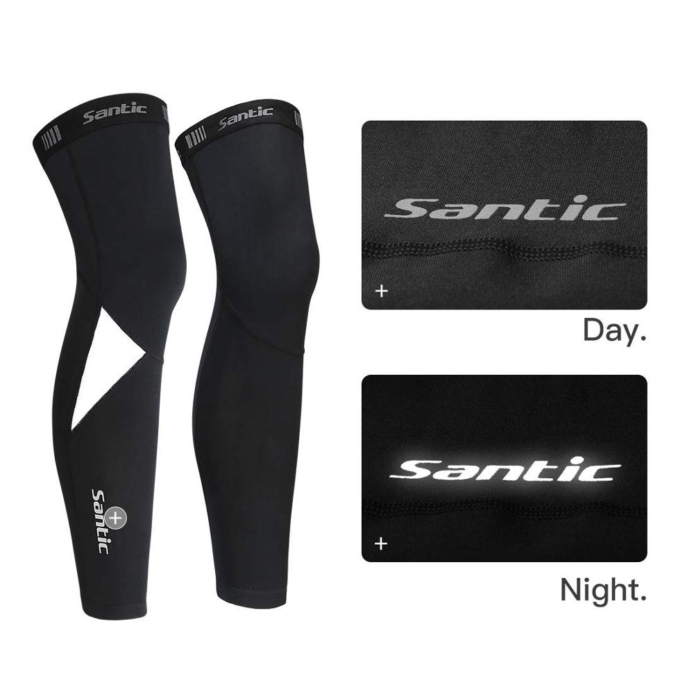 산틱 사이클링 레그 워머, 열 양털 방풍, 부드러운 쉘 - Mountain Biking Protective Gear 리뷰 및 가격
