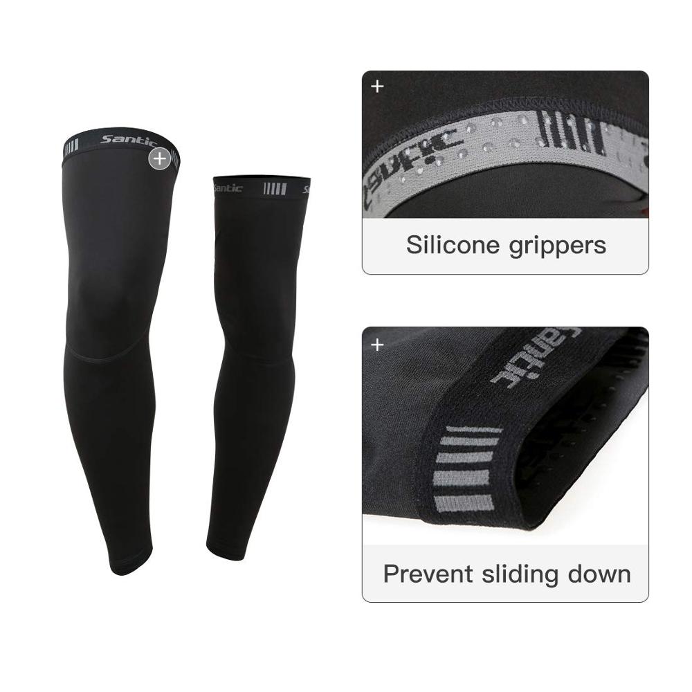 산틱 사이클링 레그 워머, 열 양털 방풍, 부드러운 쉘 - Mountain Biking Protective Gear 리뷰 및 가격